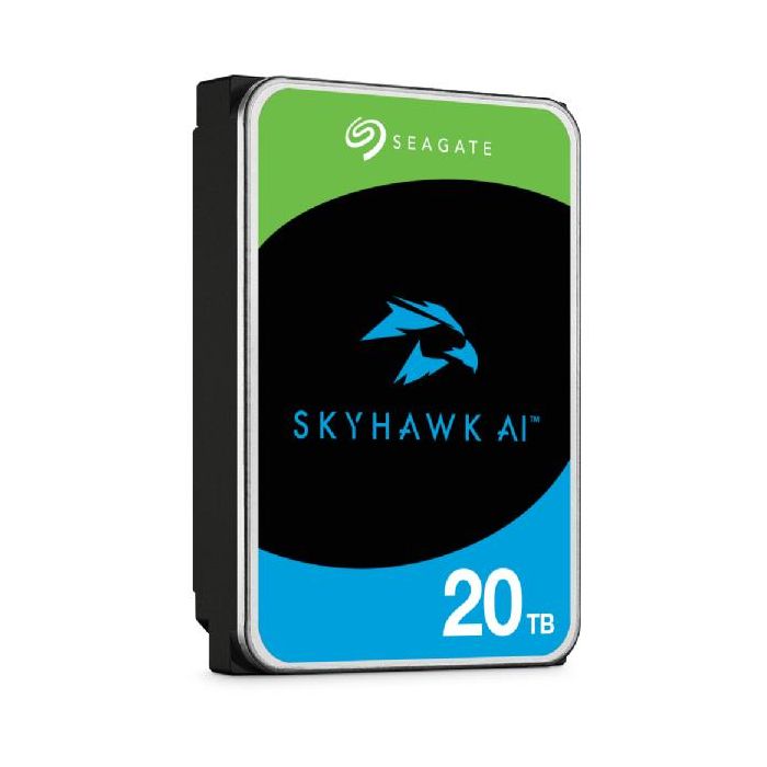 Seagate SkyHawk AI ST20000VE003 Disco Duro Interno 20TB 3.5" SATA3 CMR Helio 3