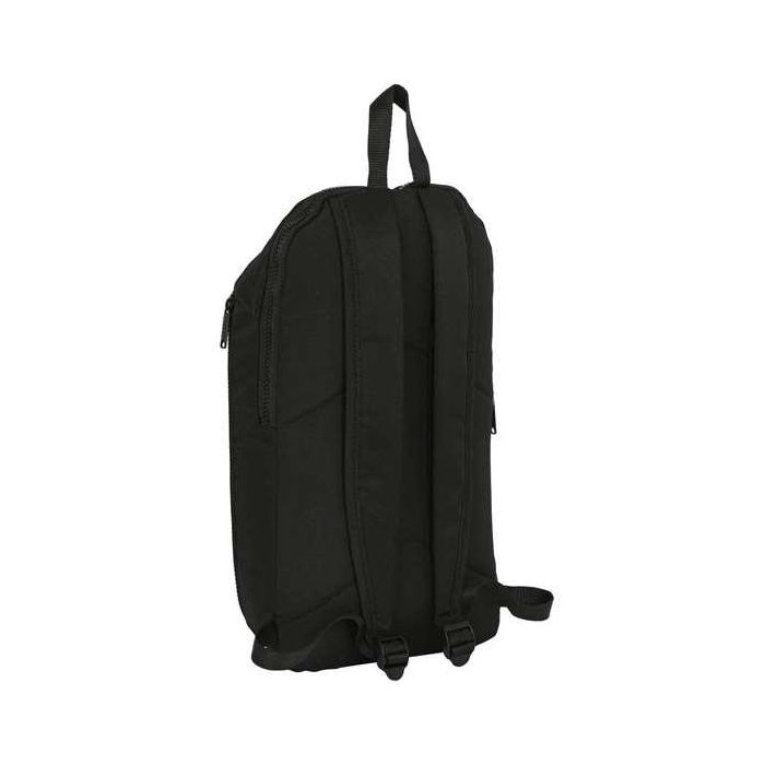 Blackfit8 Gradient Mini Mochila Vertical Reciclada Negra y Verde Militar 22x39x10cm 4