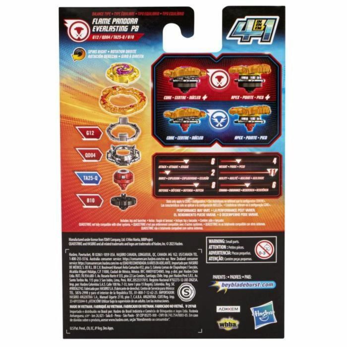 Juego de habilidad Hasbro Babyblade Burst Quad Strike 2 Juego de habilidad Hasbro Babyblade Burst Quad Strike 2