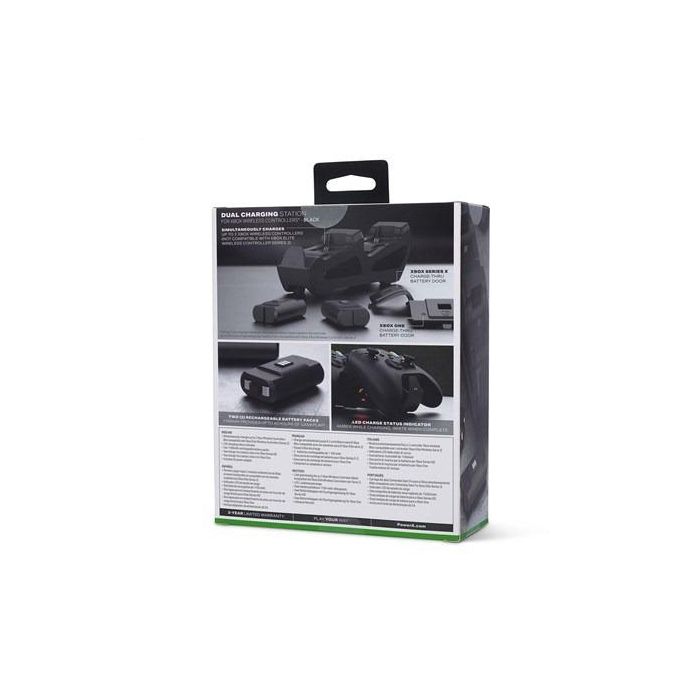 Power A 1519564-01 Estación de Carga Dual para Xbox Series X|S y Xbox One, Negro 5 Power A 1519564-01 Estación de Carga Dual para Xbox Series X|S y Xbox One, Negro 5
