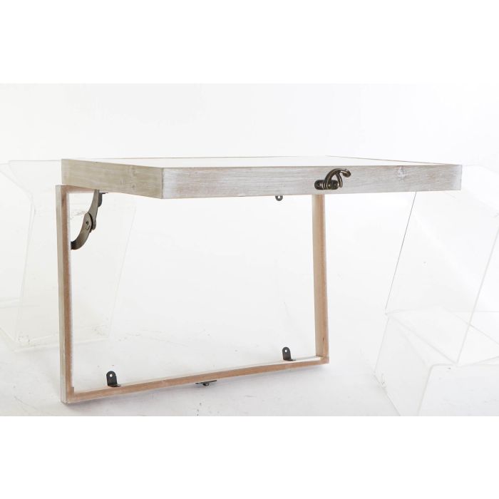 DKD Home Decor Tapa Contador Eléctrico Estilo Oriental Beige, Fabricada en MDF con Detalle Buda, Medidas 31.5x46.5x6 cm (Pack de 4 Unidades) 2