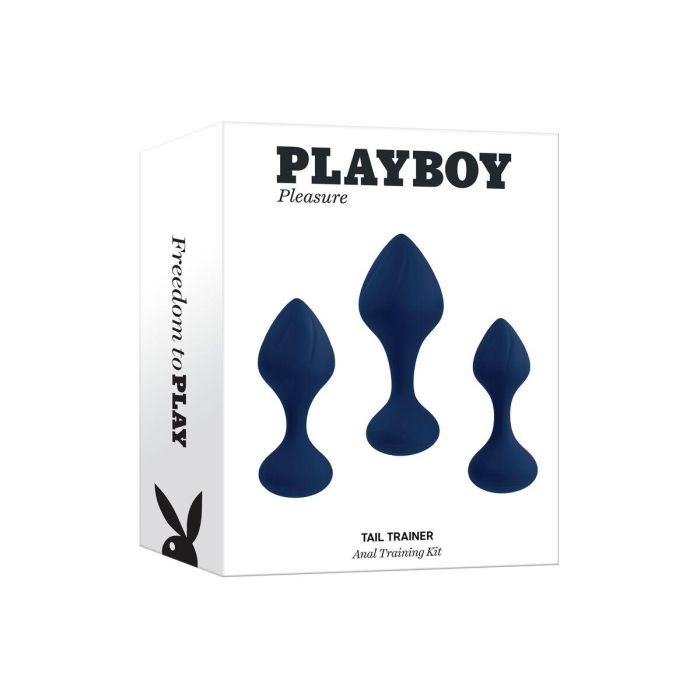 Plug Anal Playboy Azul (8,9 cm) 2