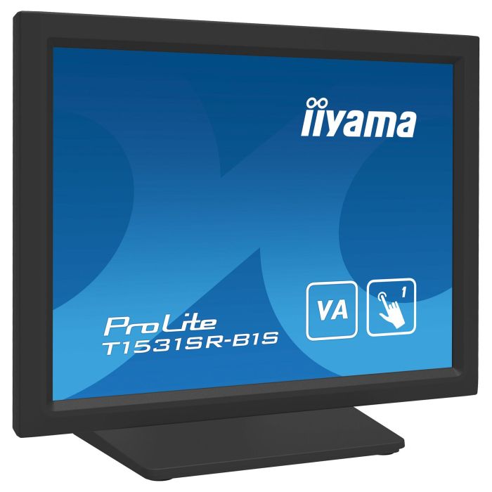 iiyama T1531SR-B1S Monitor Táctil 15" 4:3 XGA VA Resistiva HDMI+DP Negro 2