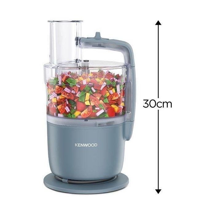Kenwood FDP22.000GY Robot multifunción 650W, 1 velocidad + Pulso, Bol 1.3L con accesorios 3 Kenwood FDP22.000GY Robot multifunción 650W, 1 velocidad + Pulso, Bol 1.3L con accesorios 3