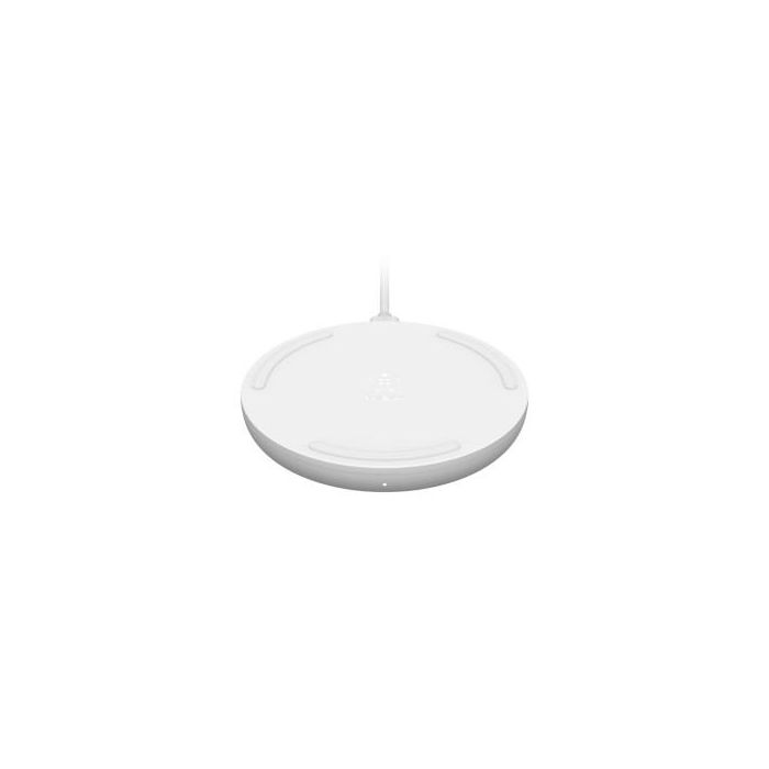 Belkin WIA001VFWH Cargador inalámbrico de auto para teléfono móvil con carga rápida Quick Charge 3.0, Blanco 2