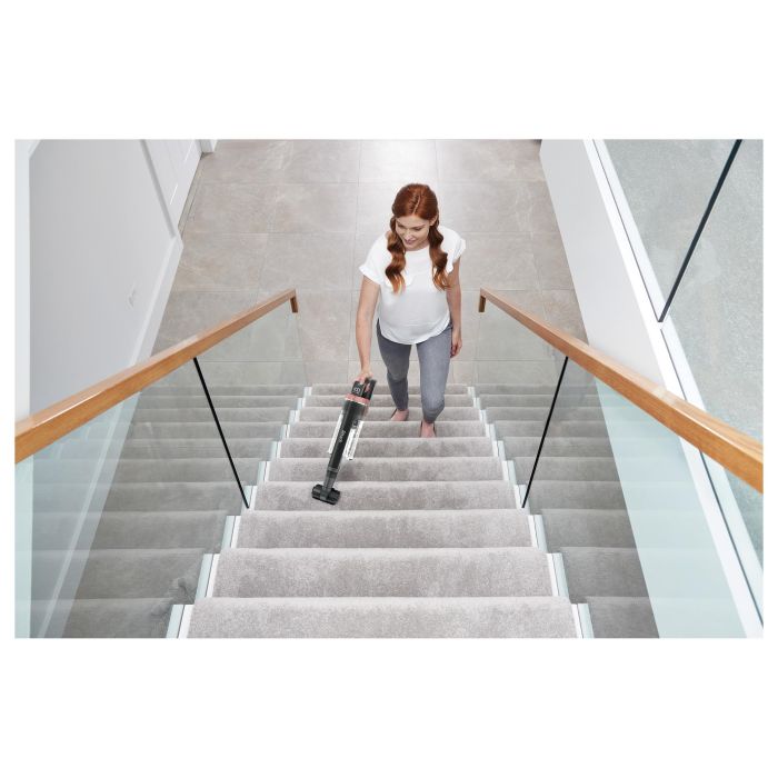 Shark Aspiradora escoba inalámbrica Stratos IZ400EU - Tecnología DuoClean + PowerFins Plus - Iluminación LED