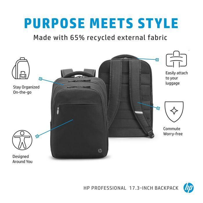Mochila Hp 17.3 Pulgadas Professional Backpack 4
