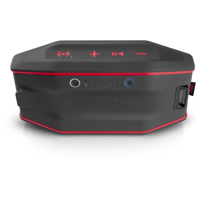 Teufel ROCKSTER GO 2 Bluetooth Speaker wireless black red 2