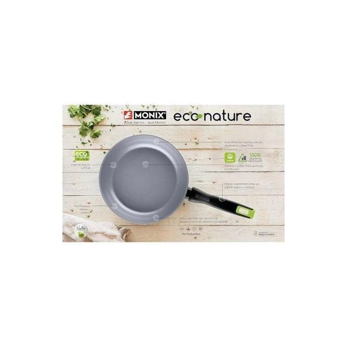 Sartén Monix ECO NATURE Aluminio 2