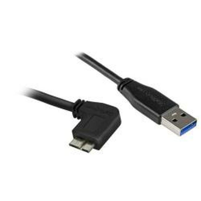 Cable USB a micro USB Startech USB3AU1MRS Negro Cable USB a micro USB Startech USB3AU1MRS Negro