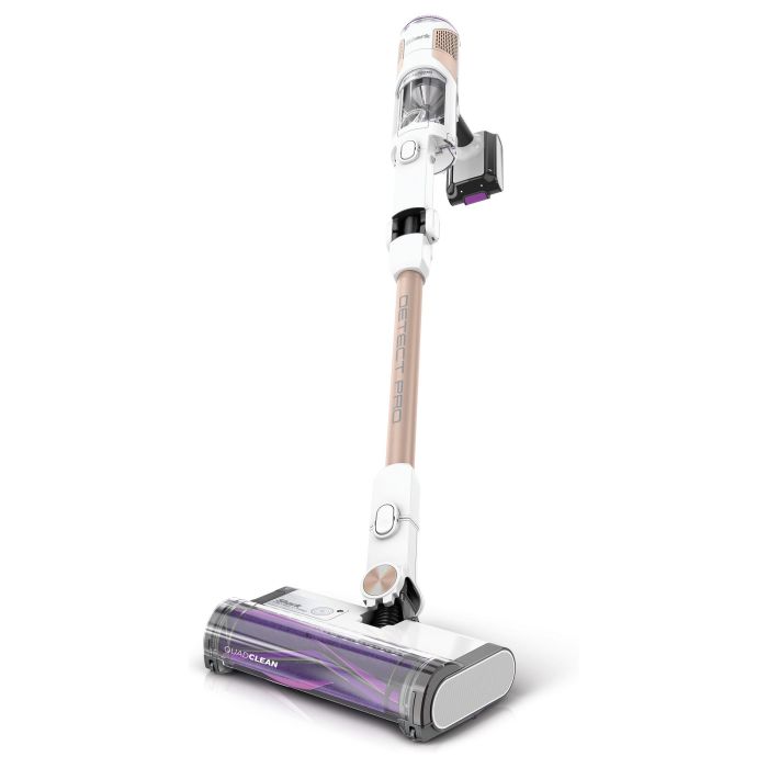 Shark IW3611EU Aspiradora Escoba con Estación de Vaciado, Sin Bolsa, Azul y Blanco, Capacidad 0.42L, 60 min de Autonomía, HEPA 2