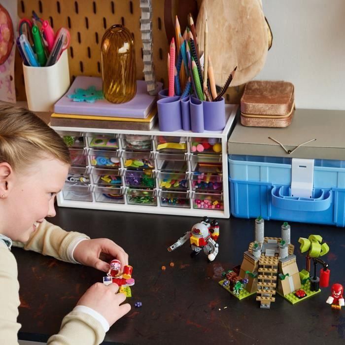 LEGO 76998 Sonic the Hedgehog Set de Knuckles y el Santuario del Maestro Jugador Esmeralda 4