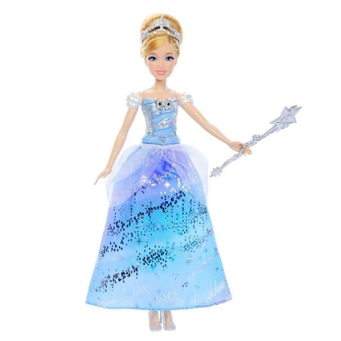 Disney Princess Muñeca Cenicienta con Vestido Encantado JBF94 1