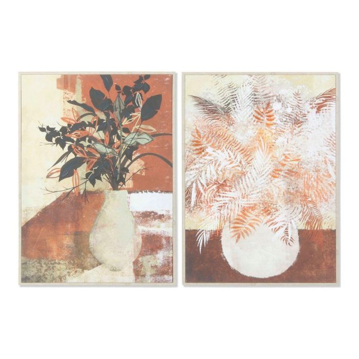 Cuadro Scandi DKD Home Decor Granate Marron Claro 2.7 x 72 x 52 cm (2 Unidades) Cuadro Scandi DKD Home Decor Granate Marron Claro 2.7 x 72 x 52 cm (2 Unidades)