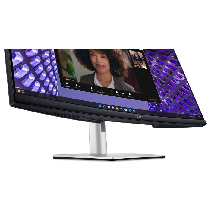 Dell P3424WEB Monitor 34" 3440x1440 WQHD IPS Curvo 21:9 60Hz 5ms con Webcam y Micrófono Integrados 5