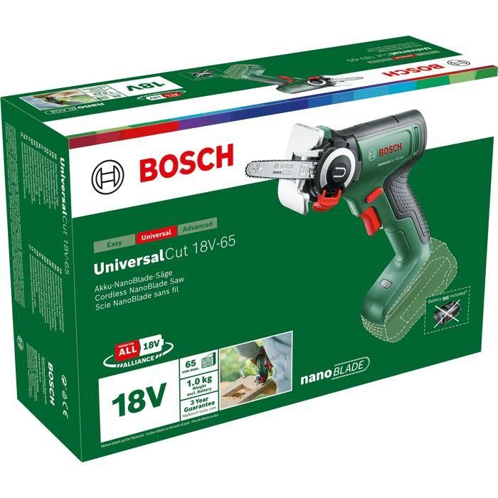 Sierra inalámbrica UniversalCut 18V-65 Nanoblade (solo herramienta) Sierra inalámbrica UniversalCut 18V-65 Nanoblade (solo herramienta)