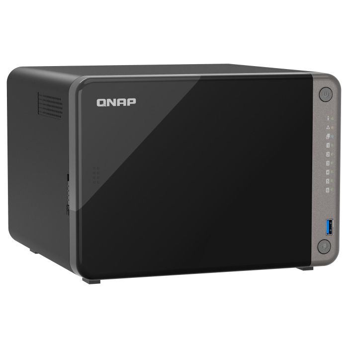 QNAP TS-AI642-8G 4-bay Tower NAS 8GB RAM ARM Cortex-A76 6x SATA III 2x HDMI 2x USB 3.2 Gen 2