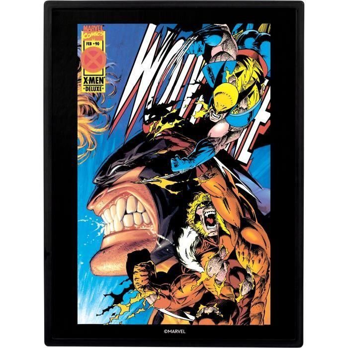 Fandrop FAN0630996920640 Figura Star Wars Lobezno vs Dientes de Sable - Vitrina con escena de culto + mini póster - 18 cm 2