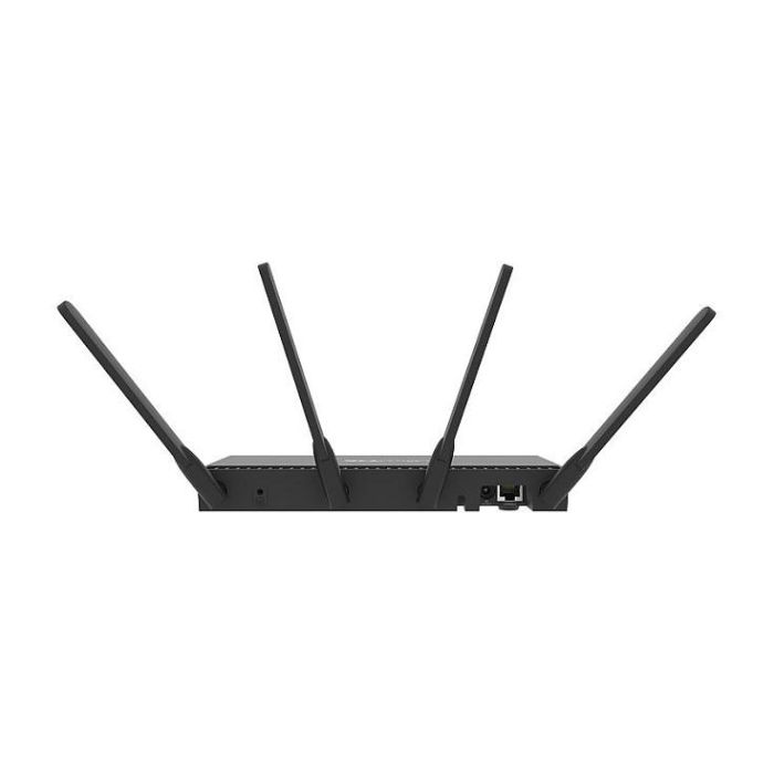 MikroTik RB4011iGS+5HacQ2HnD-IN Router Wi-Fi 5 (802.11ac) Doble Banda (2.4 GHz / 5 GHz) Ethernet Negro sobremesa