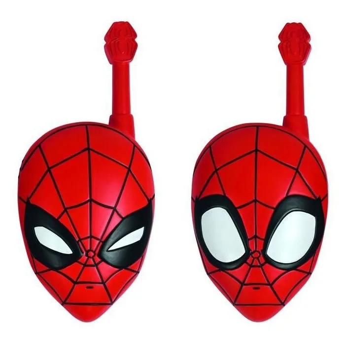 Lexibook Walkie Talkies 3D Spiderman Tw18Sp Marvel para Niños hasta 500m +3 Años