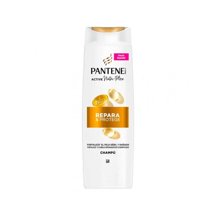 Pantene Champú Fortalece Pelo Débil y Dañado Repara y Protege 325 ml