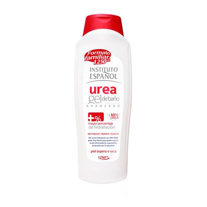 Instituto Español Gel de Baño Urea 10% Pieles Secas Hidratación Intensa 1250 ml