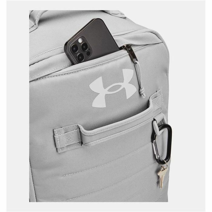 Mochila Deportiva Under Armour Fitness Gris claro 5 Mochila Deportiva Under Armour Fitness Gris claro 5