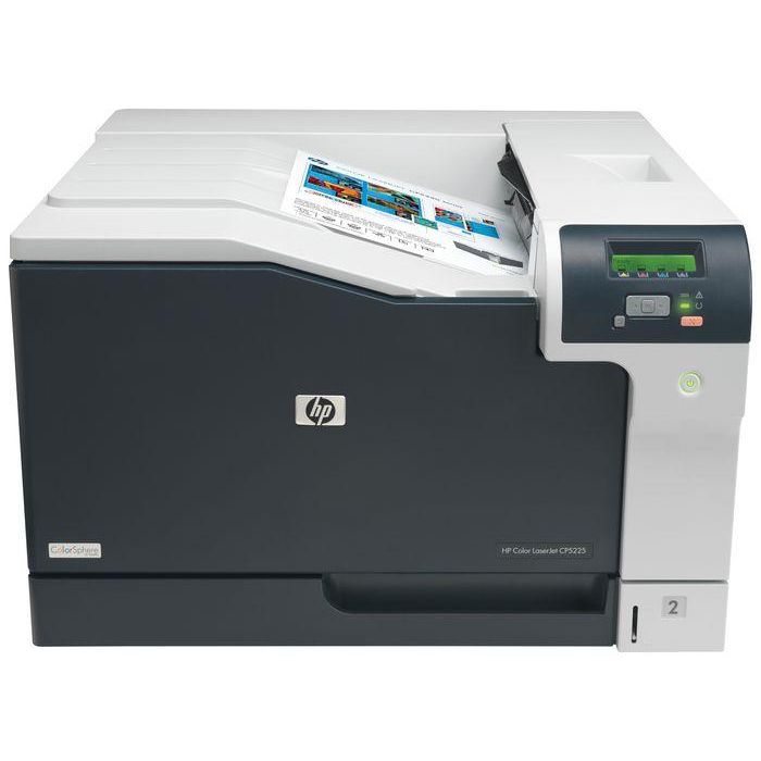 HP CP5225n Impresora Láser Color Profesional A3 con Red Ethernet. Impresión de Calidad Superior para Oficina y Grandes Documentos 4