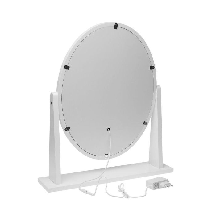 Espejo con Soporte Versa Glam 53 X 12 X 50 CM 1 Espejo con Soporte Versa Glam 53 X 12 X 50 CM 1