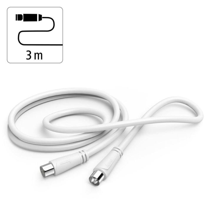 Cable HDMI Hama 00205046 Blanco 3 m 7 Cable HDMI Hama 00205046 Blanco 3 m 7