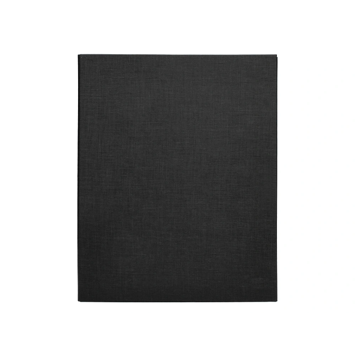 Liderpapel Carpeta de 4 anillas 25mm Folio Negra Cartón Forrado 2