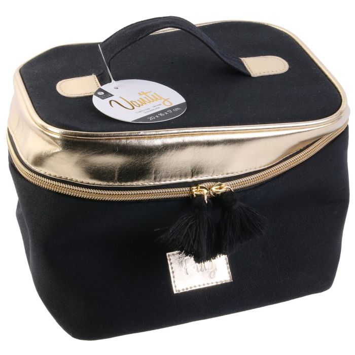 Cosmetic Club Neceser Belleza Cosmetic Club 20x16x17 cm Ideal para Maquillaje y Belleza con Cierre Cremallera y Asa 1