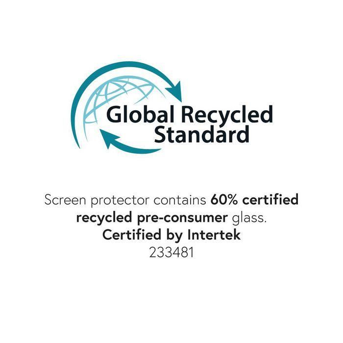 eSTUFF Titan Shield® Protector Pantalla Completo para iPhone 16 Pro Max, Vidrio Templado 9H Reciclado, Antirotura 1