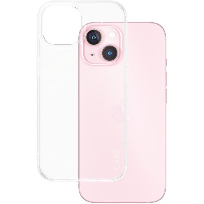 CARE Funda Fashion X-Ray Soft Clear para iPhone 15