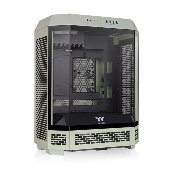 Thermaltake CA-1Z1-00MEWN-00 The Tower 600 Midi Tower Matcha Green - Chasis PC Gaming con Vidrio Templado ATX 2