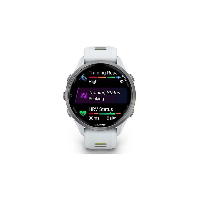 Garmin Forerunner 965 Reloj Inteligente Deportivo GPS Titanium 47mm Pantalla AMOLED Táctil 1.4" Blanco, Compatible con iPhone y Android, Batería 26h, 56g, Forerunner965 5 Garmin Forerunner 965 Reloj Inteligente Deportivo GPS Titanium 47mm Pantalla AMOLED Táctil 1.4" Blanco, Compatible con iPhone y Android, Batería 26h, 56g, Forerunner965 5