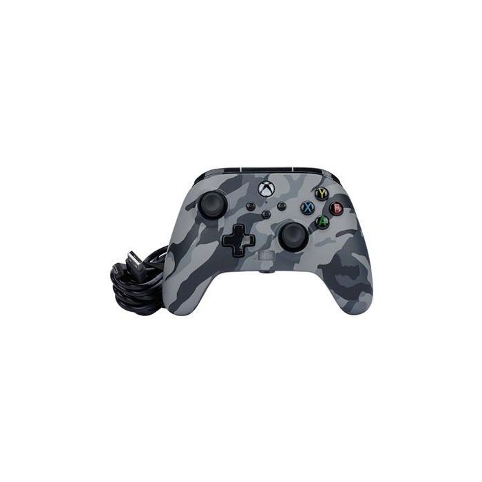 Enhanced Mando Con Cable Xbox Camuflaje Gris POWER A 1525943-01 2