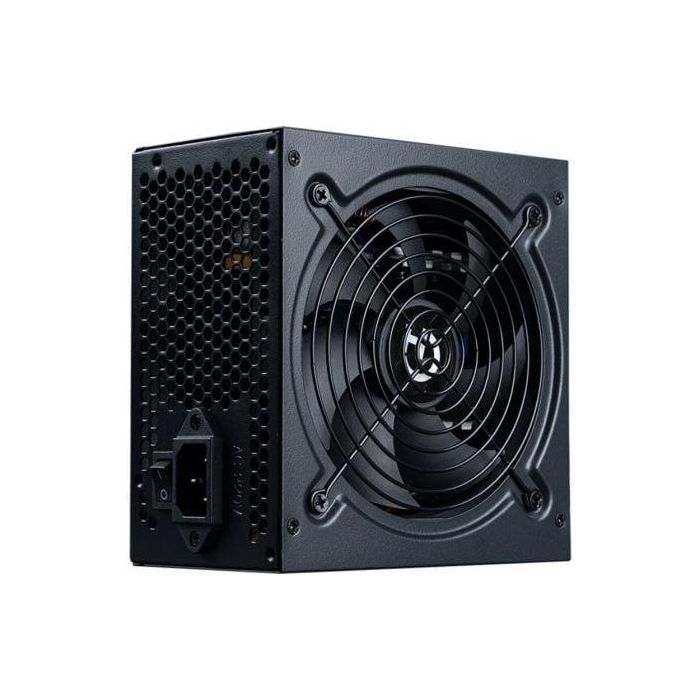 Hiditec PSU010045 Fuente de Alimentación 650W 80 Plus Bronze, Ventilador 120mm Silencioso, Tecnología DC/DC, Cables Planos, 5 Años Garantía