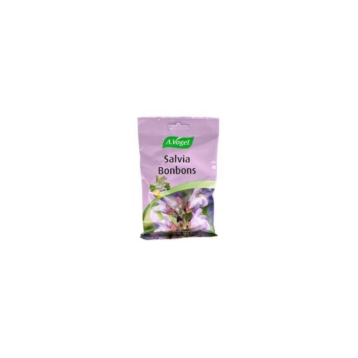 A.VOGEL Salvia Bombons Caramelos Refrescantes con Salvia, Miel y Vitamina C, Apta para Vegetarianos