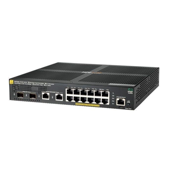 Hewlett Packard Enterprise 2930F Switch PoE+ 12G 2G/2SFP+ Layer 3 para Redes Móviles con VSF y ClearPass 1