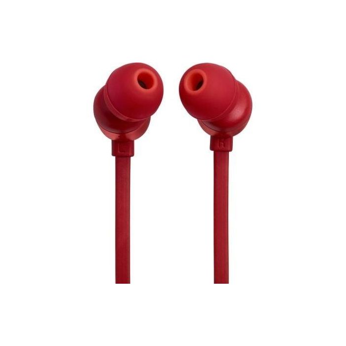 JBL Tune 310C USB-C Auriculares Intrauditivos Hi-Res con Micrófono, Sonido Pure Bass y Control Remoto - Rojos 1