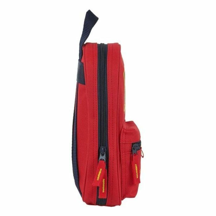 Plumier Mochila RFEF M747 Rojo 12 x 23 x 5 cm (33 Piezas) 2