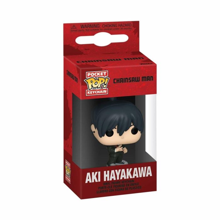 FUNKO Llavero Pocket POP Chainsaw Man Aki Hayakawa 2 FUNKO Llavero Pocket POP Chainsaw Man Aki Hayakawa 2