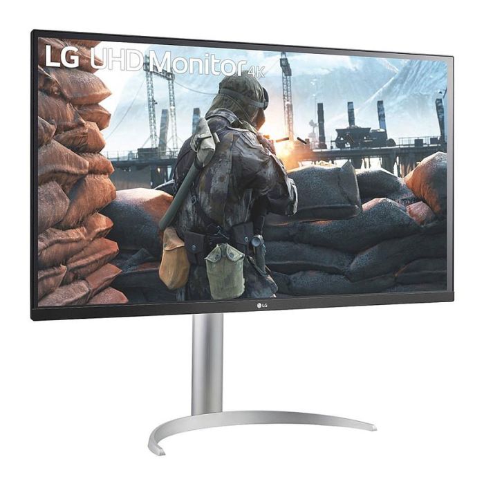 LG Monitor 27" 27BP55U-B 4K UHD, IPS, 5ms, HDR10, HDMI, DP, USB-C, Plata 2