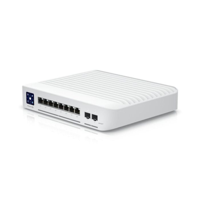 Ubiquiti USW Enterprise 8 PoE Switch Gestionable L3 PoE+ 8 puertos 2.5GbE RJ-45 2 puertos 10G SFP+ 80 Gbps UniFi Network 3