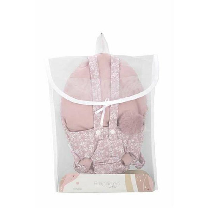 Portabebe rosa (para muñecos de 40-45 cm)