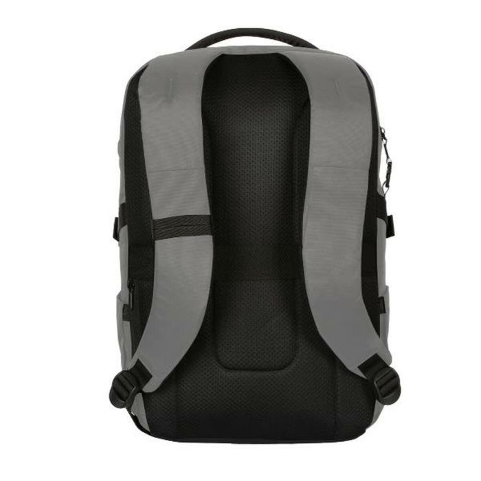 Targus Terra EcoSmart Mochila para portátil de hasta 16" (40,6 cm) Gris. Diseño unisex con compartimento para tablet, fabricada con materiales reciclados.