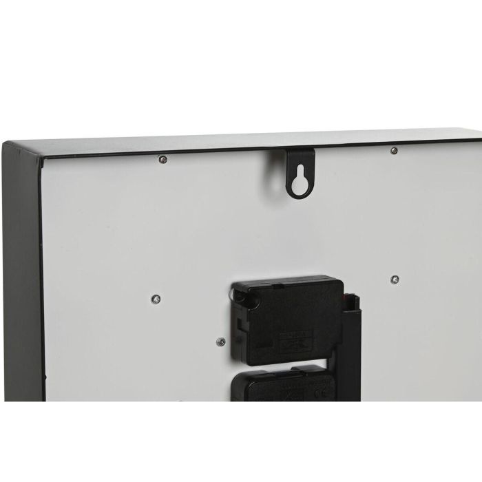 Reloj Pared Vintage DKD Home Decor Negro Blanco 6.5 x 40.5 x 27.5 cm (2 Unidades) 3 Reloj Pared Vintage DKD Home Decor Negro Blanco 6.5 x 40.5 x 27.5 cm (2 Unidades) 3
