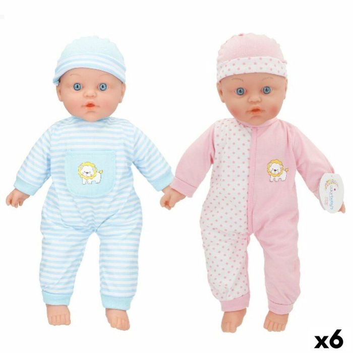 Muñeco Bebé Colorbaby 28 x 46 x 11,5 cm 6 Unidades Muñeco Bebé Colorbaby 28 x 46 x 11,5 cm 6 Unidades