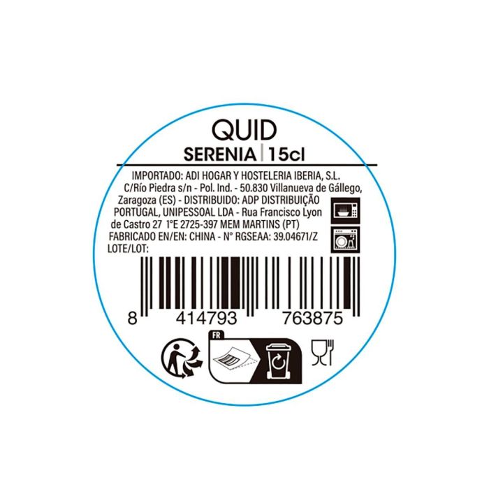 Taza Doble Pared Vidrio Serenia Quid 15 cL 3 Taza Doble Pared Vidrio Serenia Quid 15 cL 3